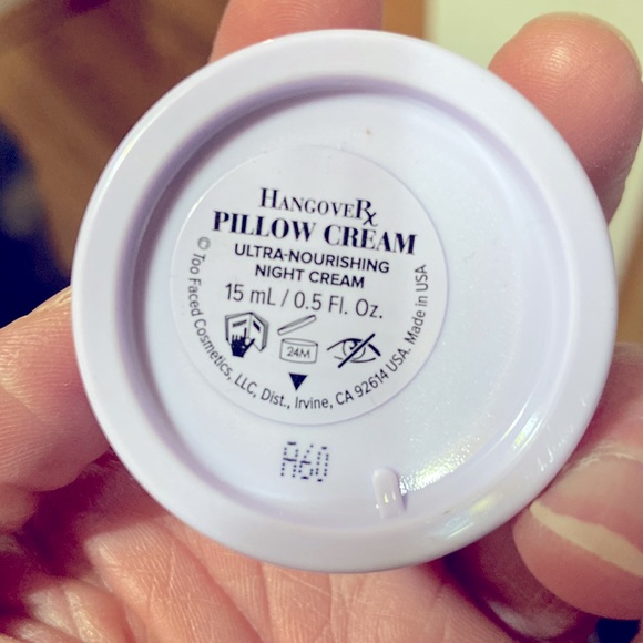 🌺5 for $20🌺Too Faced Hangover Pillow Cream—Travel/Sample Sized - Picture 4 of 6